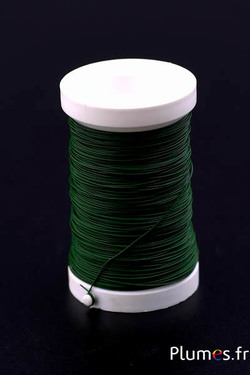 Fil métallique - Ø 0.35 mm - vert sapin